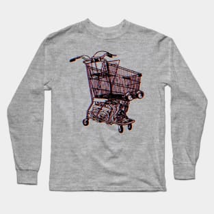 Shopping Cart Long Sleeve T-Shirt